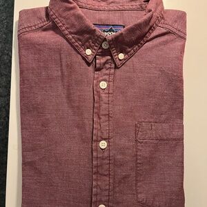 Patagonia Men's Burgundish Button-Down Shirt
